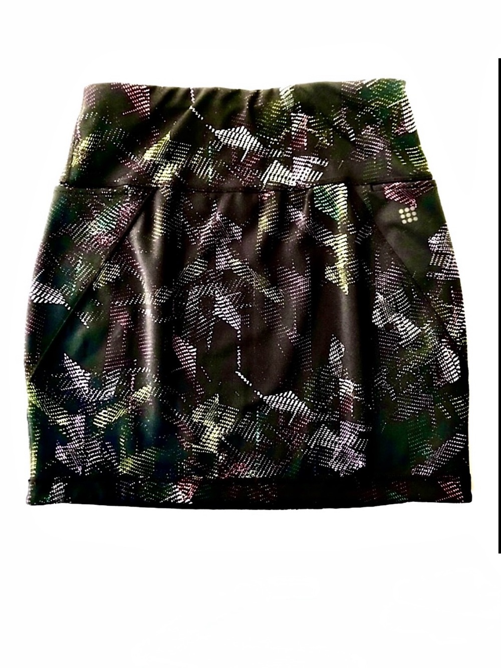 Title Nine Mad Dash Reversible Active Mini Skirt Multicolor Print Size XS